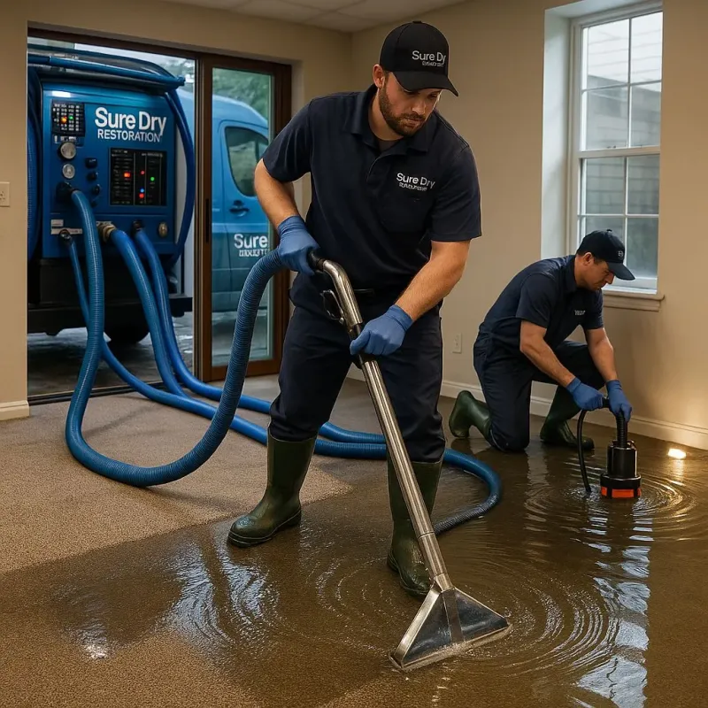 Water Extraction and Removal process in Grantsburg, WI
